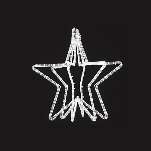 Decorazione Luminosa LED Stella Figure Luminose Serie Natalizie