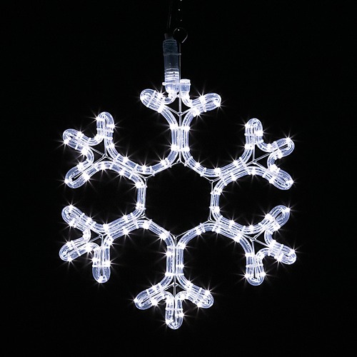 led motif: snowflake