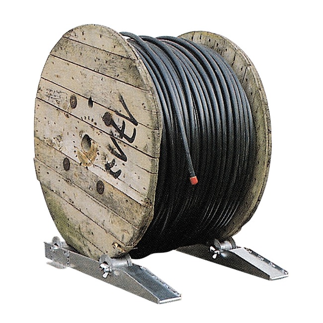 Cable drum unreeling frame  - 