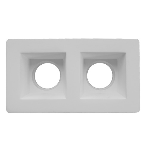Plaster spots for recessed plaster - 