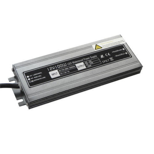 flat driver for LED stripe lamps  