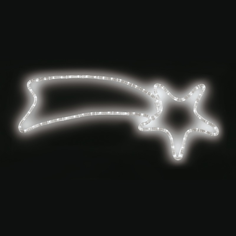Stella Cometa Luminosa Di Natale.Decorazione Luminosa Led Stella Cometa Figure Luminose Serie Natalizie Lyvia Arteleta International Srl Componenti Materiali E Articoli Elettrici
