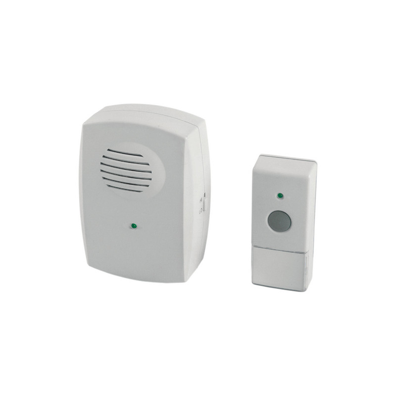 Campanello Senza Fili Electraline - 36 Melodie, Portata 80 Metri, Con Spina, Bianco - Foto 2