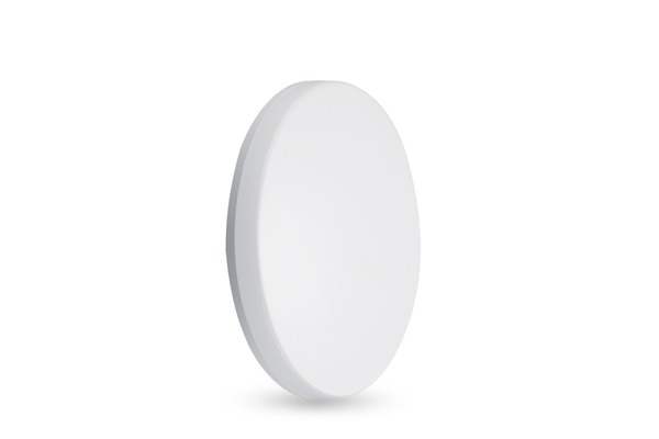 Plafoniera LED Vetrineinrete® Rotonda 18W Luce Naturale 4000k – Corpo In Alluminio Bianco, Driver Incluso, Diametro 22,5 Cm – Per Interni Casa, Uffici E Locali
