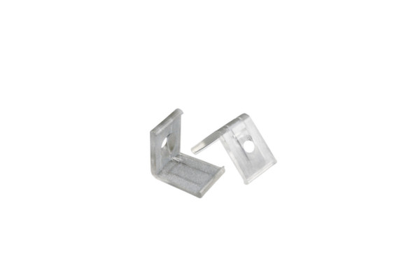 200 Clip Fissaggio Per Strisce LED Con 400 Viti - Staffe Trasparenti In Plastica Per Cavi Diametro 11-13 Mm - Per Luci Natalizie, Feste E Organizzazione Cavi - 2