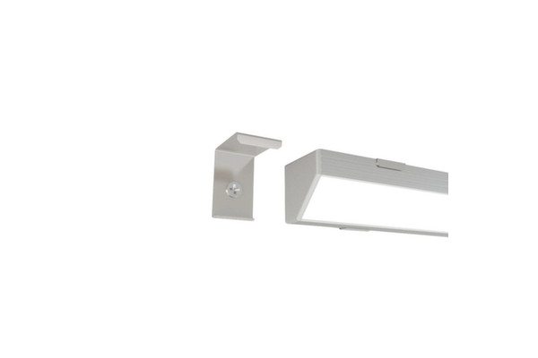 200 Clip Fissaggio Per Strisce LED Con 400 Viti - Staffe Trasparenti In Plastica Per Cavi Diametro 11-13 Mm - Per Luci Natalizie, Feste E Organizzazione Cavi - 3
