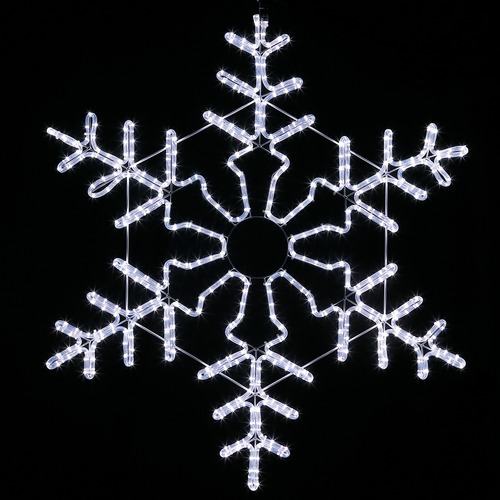 led motif: snowflake