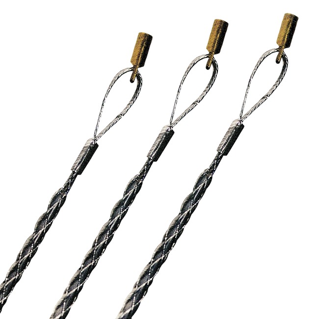 Cable pulling grip   - Aperta a 1 estremità, completa di tirante ad occhiello M5