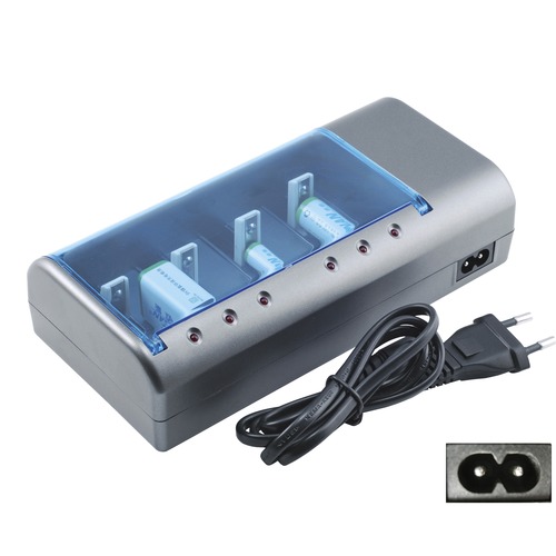 Battery charger for Ni-Cd and Ni-MH
  - 