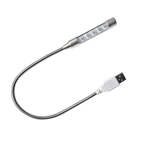 usb pocket light with flexible arm
