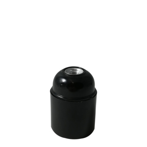 Bakelite smooth E27 lamp holder - 