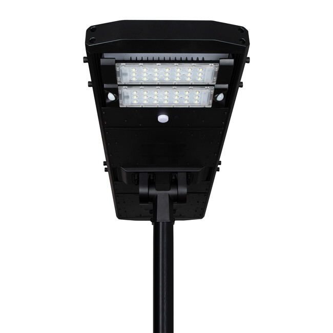 ARMATURA SOLARE LED - TESTA PALO - 