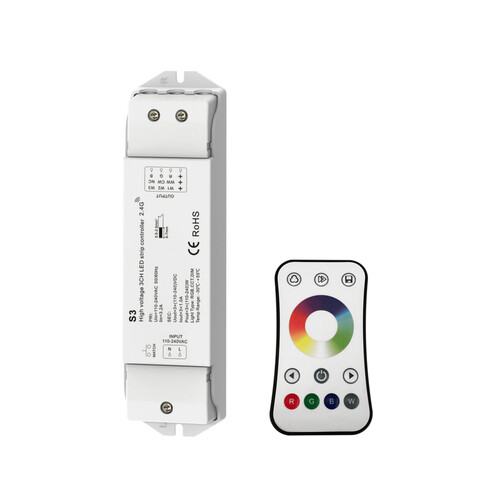 230V RGB controller with remote control - 