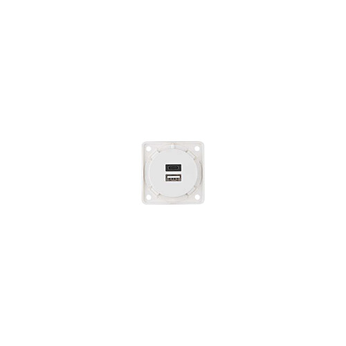PRESA 2 INGRESSI USB A + C - 