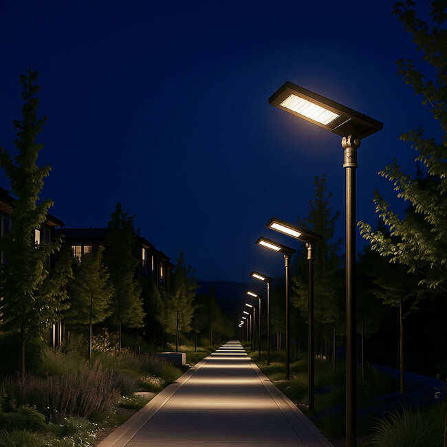 ARMATURA IBRIDA LED - TESTA PALO - 