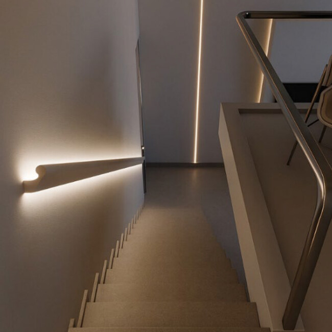 PROFILO CORRIMANO LUMINOSO - 